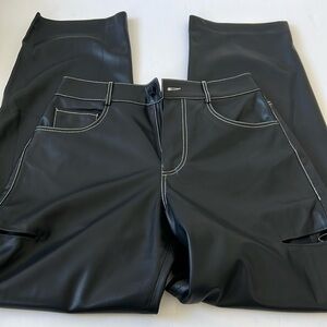 FALEEN | FAUX LEATHER LOOSE PANTS
$295